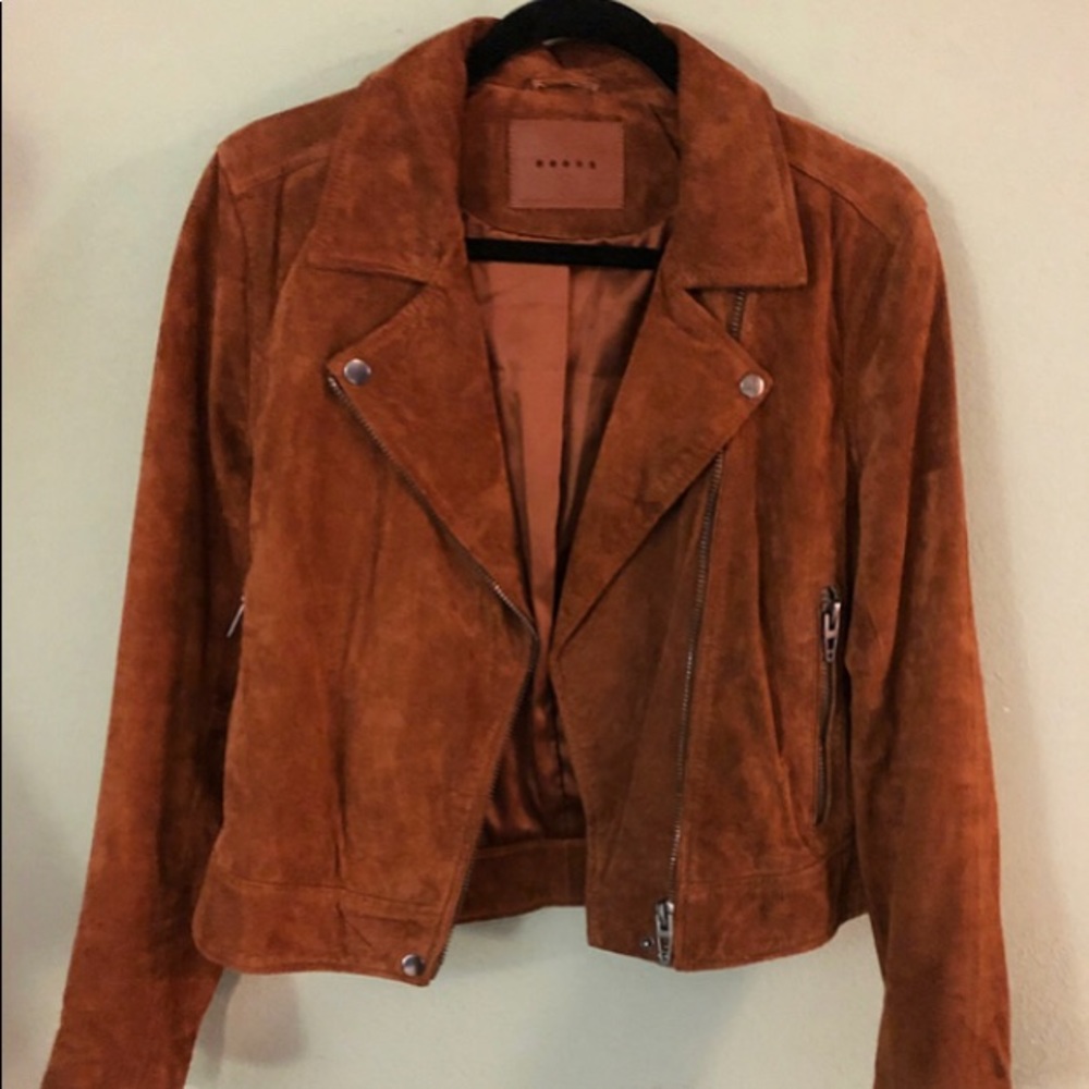 Suede Moto Jacket
BLANKNYC